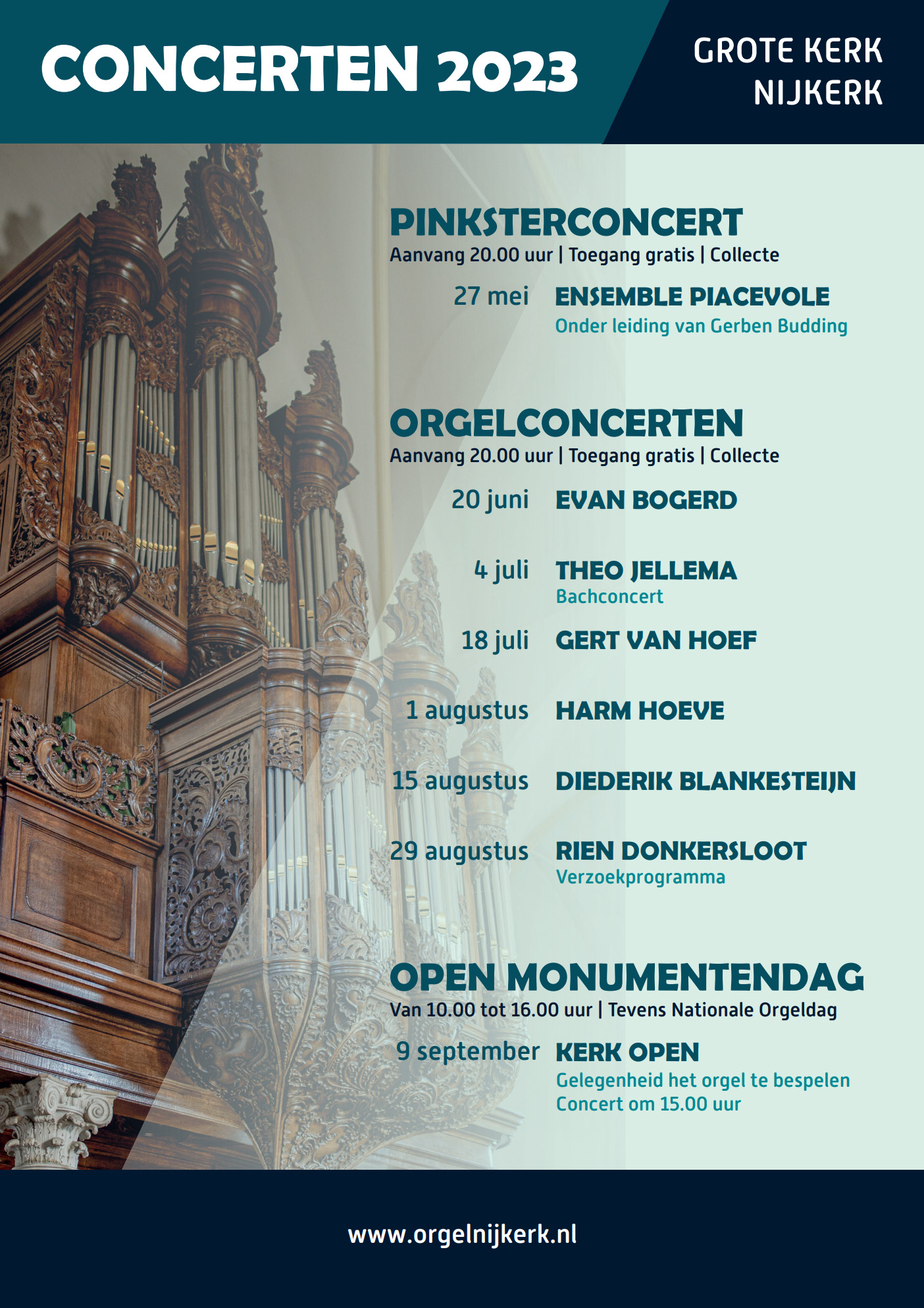 Orgelconcert in Nijkerk